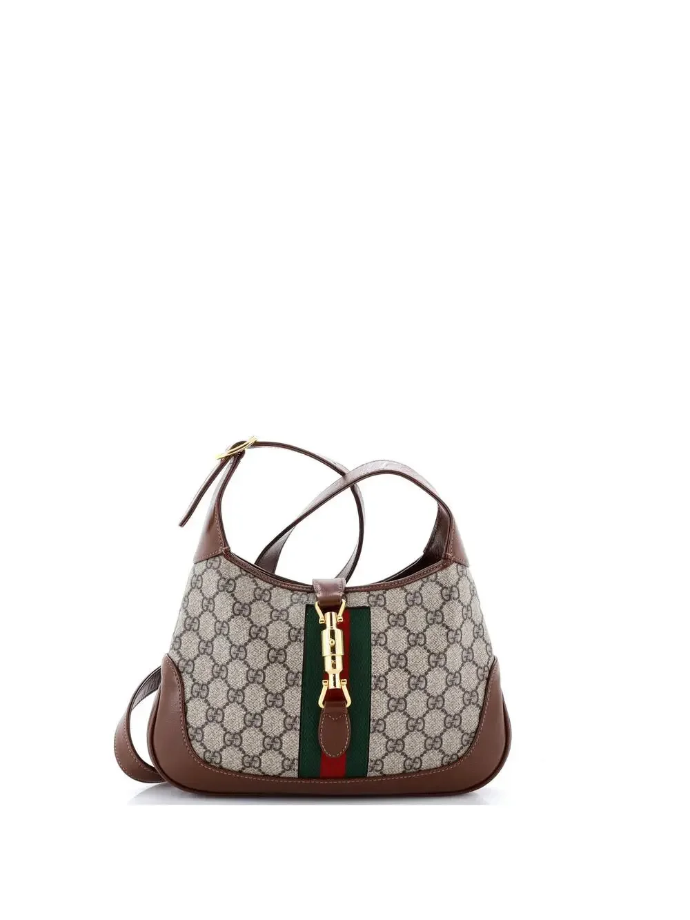 Gucci Jackie Hobo Gg Coated Canvas #354281G22B